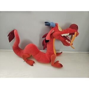 31" Mattel Disney Large Talking Mushu Dragon Plush Stuffed Toy From‎ Mulan